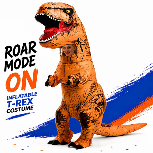 Costume dinosauro gonfiabile - costume,