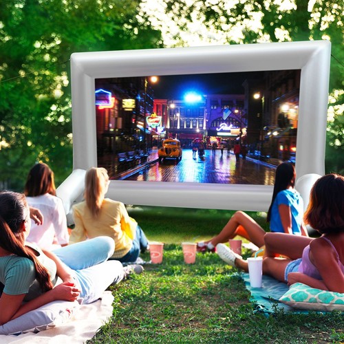 Schermo film gonfiabile bigfun - schermo,