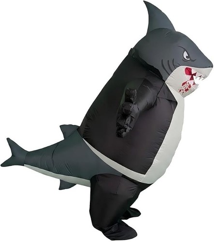 Costume squalo gonfiabile